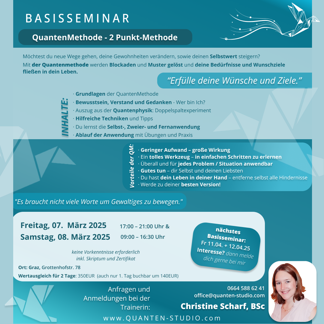 Basiseminar zur Quantenmethode
